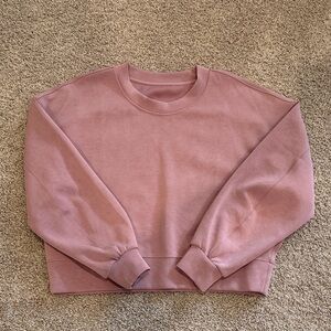 Lululemon Softstreme Perfectly Oversized Cropped Crew